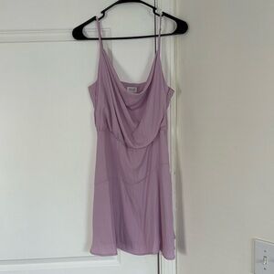 Pretty Lilac Summer Dress